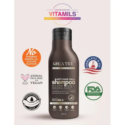 Orgatre: Anti hair Fall Shampoo - 250ml