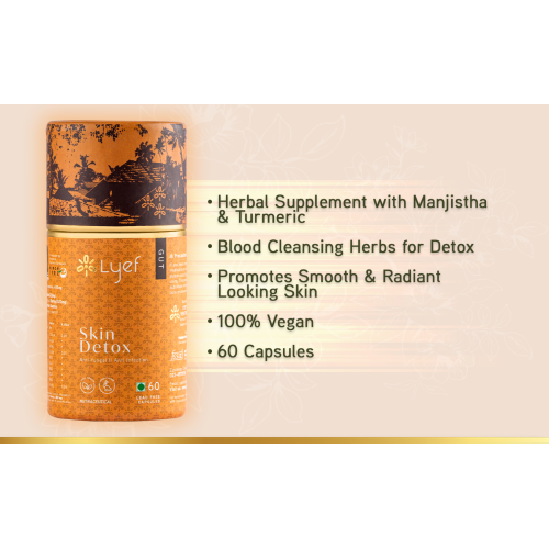 LYEF Wellness: Skin Detox Capsule - 60 Capsules