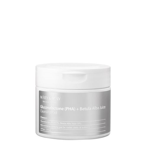 Mary&May: Gluconolactone (PHA)+Betula Alba Juice Cleansing Pad 70Pads/270ml