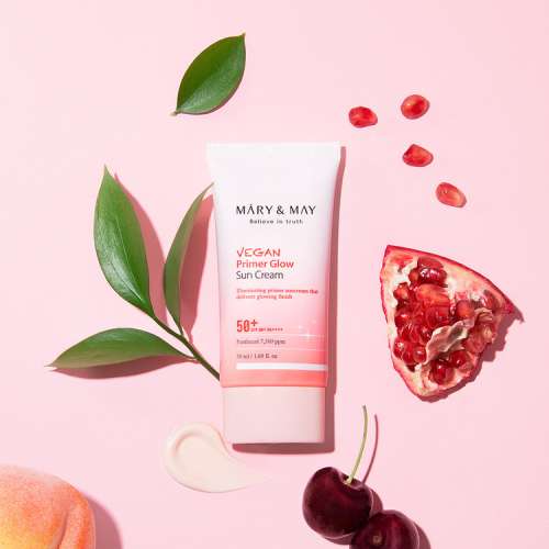 Mary&May: Vegan Primer Glow Sun Cream - 50ml
