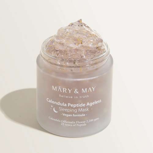 Mary&May: Calendula Peptide Ageless Sleeping Mask - 110gm