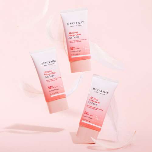 Mary&May: Vegan Primer Glow Sun Cream - 50ml