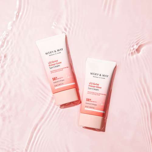 Mary&May: Vegan Primer Glow Sun Cream - 50ml