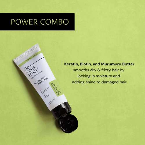 Deconstruct Skincare: Nourishing Conditioner 1% Keratin Complex + 0.1% Biotin+ 0.5% Murumuru Butter - 200ml