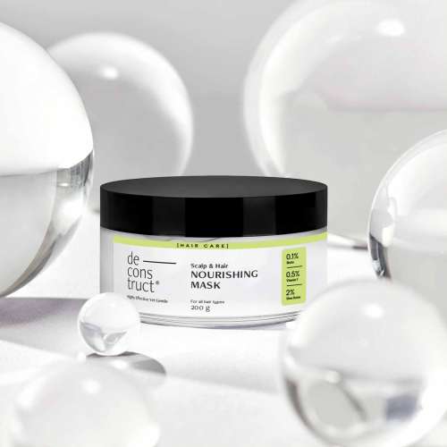 Deconstruct Skincare: Hair Nourishing Mask 0.1% Biotin + 0.5% Vitamin F + 2% Shea Butter - 200gm