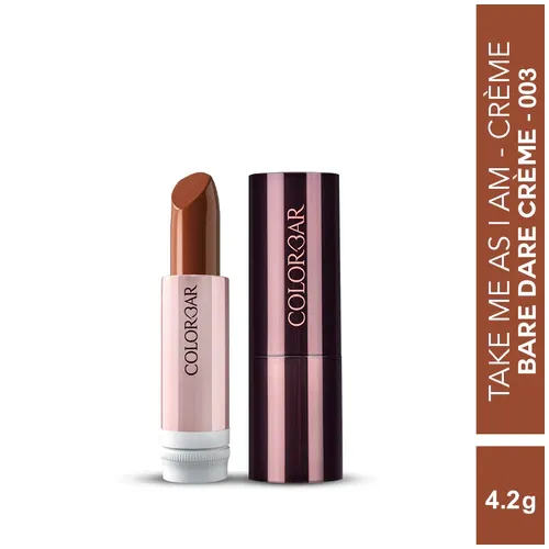Colorbar: Take Me As I Am Vegan Matte Lipstick Bare Dare 003 - 4.2gm