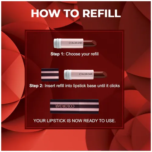 Colorbar: Take Me As I Am Vegan Matte Lipstick Cherry Bomb 006 - 4.2gm