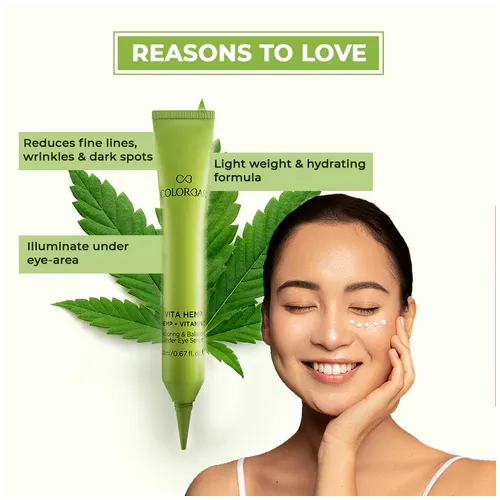 Colorbar: Vita Hemp Restoring & Balancing Under Eye Serum - 20ml
