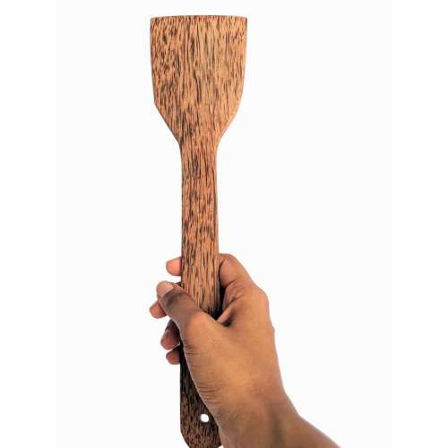 Thenga: Coconut Wood Spatula - Set of 2 Thenga: Coconut Wood Spatula - Set of 2