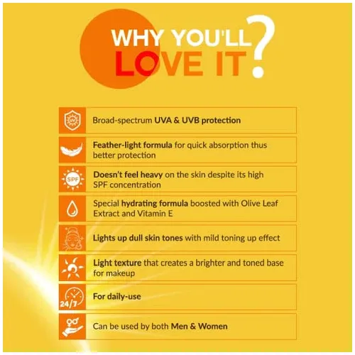 Colorbar: Sunscreen Face The Sun Broad Spectrum Daily Face Protector - 50ml