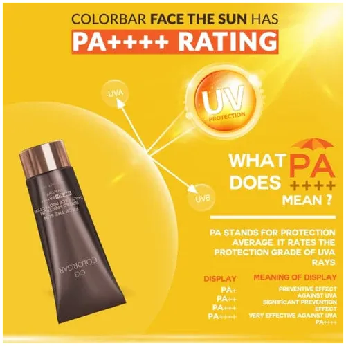 Colorbar: Sunscreen Face The Sun Broad Spectrum Daily Face Protector - 50ml
