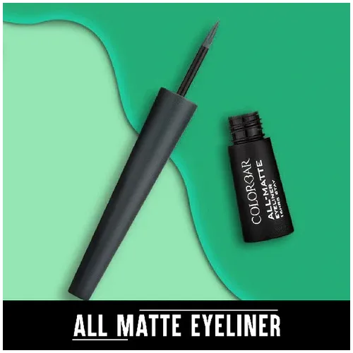 Colorbar: All-Matte Eyeliner Matte Black 001 - 2.5ml