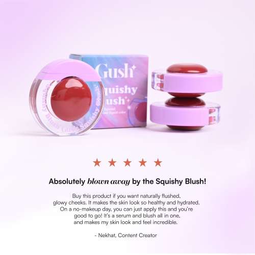 Gush: Squishy Blush - Blushin' Red - 13gm