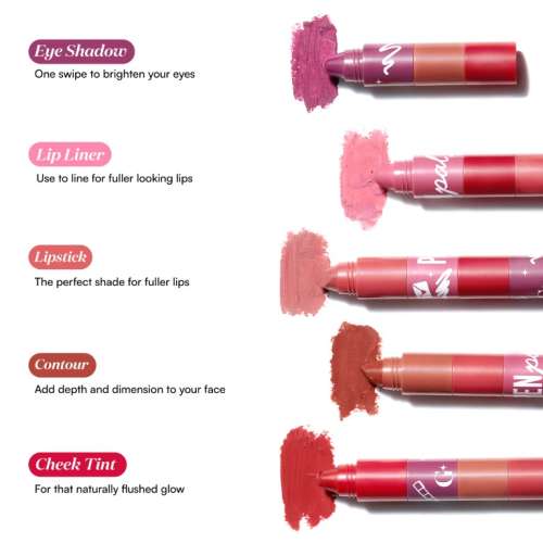 Gush: Pen Pal 5-In-1 Stackable Lipstick 4.8gm