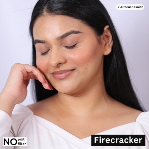 Wearified: Soft Focus Buildable Blush Airbrush Powder - Firecracker