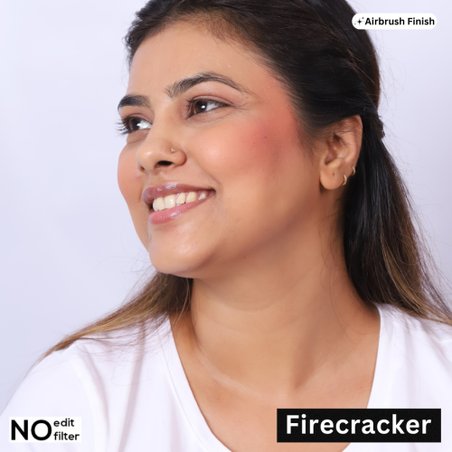 Wearified: Soft Focus Buildable Blush Airbrush Powder - Firecracker