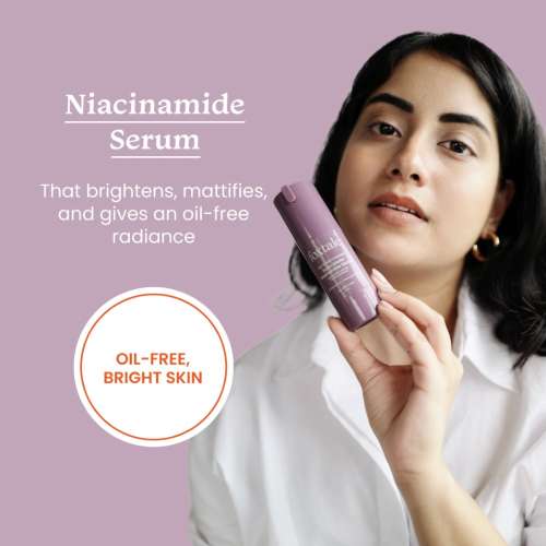 Foxtale: 5% Niacinamide Serum | Fades Blemishes, Brightens Skin | Beginner-Friendly Formula  30ml