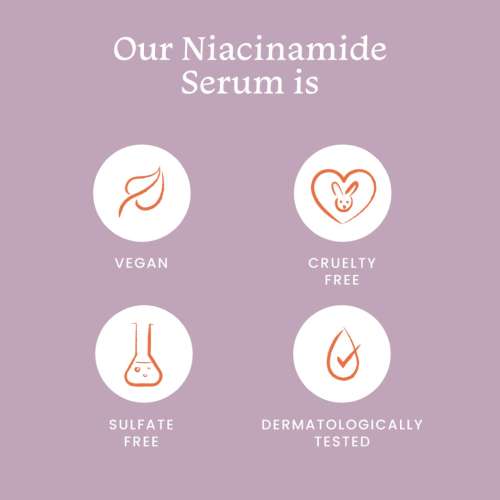 Foxtale: 5% Niacinamide Serum | Fades Blemishes, Brightens Skin | Beginner-Friendly Formula  30ml
