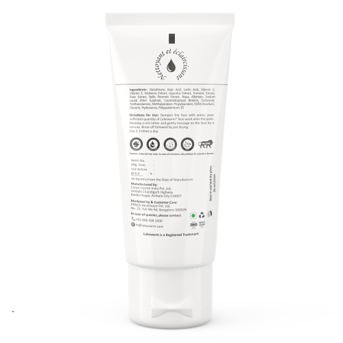 Lukewarm: Glutathione Face Wash - 100ml