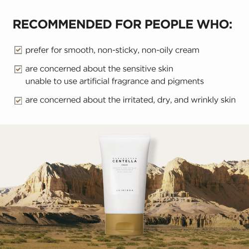 SKIN1004: Madagascar Centella Cream  | Calming Care | Sensitive Skin | Moisturizer | Barrier Support | 75ml
