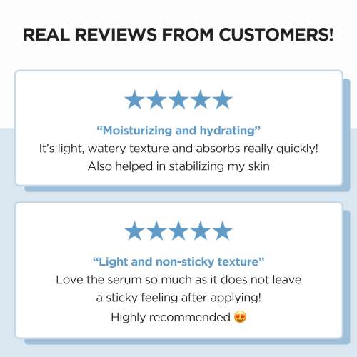 SKIN1004: Madagascar Centella Hyalu-Cica Blue Serum  | Calming Care | Sensitive Skin | Hydrating | Glow Boost | 50ml
