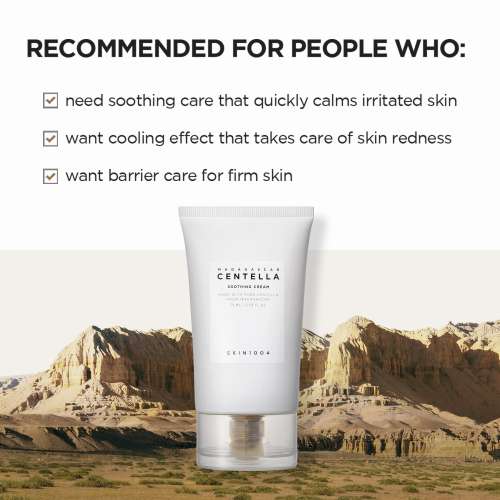 SKIN1004: Madagascar Centella Soothing Cream  | Calming Care | Sensitive Skin | Moisturizer | Barrier Support | 30ml