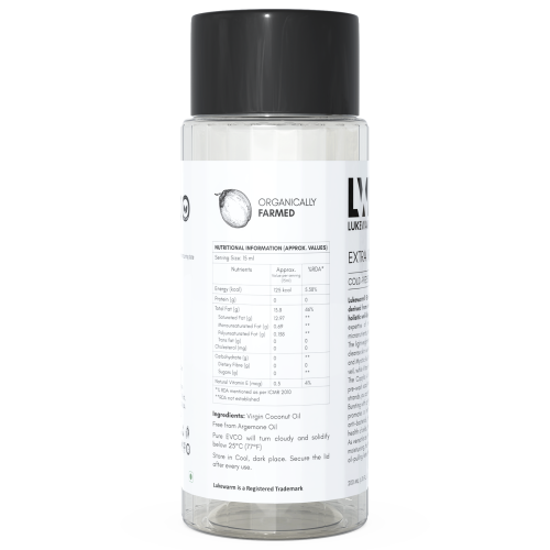 Lukewarm: Extra Virgin Coconut Oil - 200ml