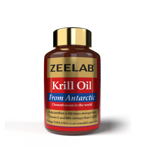 ZEELAB: Krill Oil Capsule - 120 Capsules