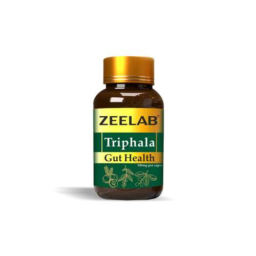 ZEELAB: Triphala Gut Health Capsule - 100 Capsules
