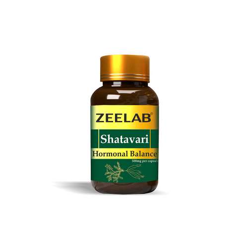 ZEELAB: Shatavari Hormonal Balance Capsule - 100 Capsules