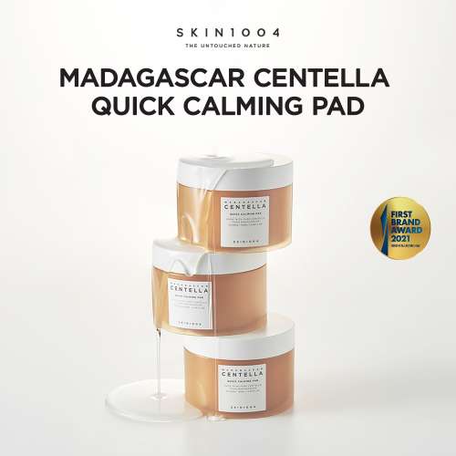 SKIN1004: Madagascar Centella Quick Calming Pad (70 Pads) | Calming Care | Sensitive Skin | 130ml