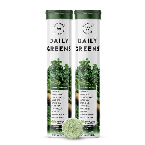 Wellbeing Nutrition: Daily Greens Organic Wholefood Multivitamin - 30 Tabs
