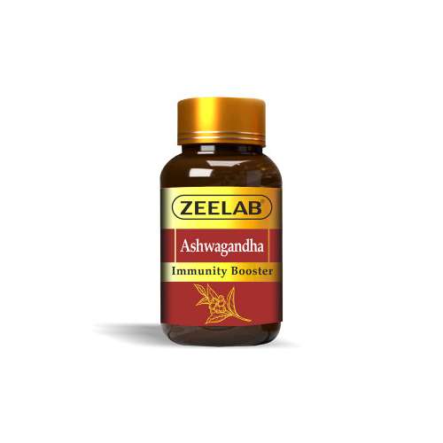 ZEELAB: Ashwagandha Pure Herbs Immunity and Stamina Booster Capsule - 100 Capsules
