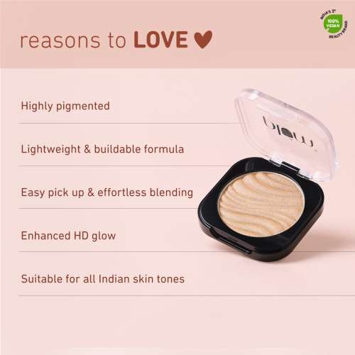 Plum: There You Glow Highlighter - Champagne Pearl -  4.5gm Plum: There You Glow Highlighter - Champagne Pearl -  4.5gm