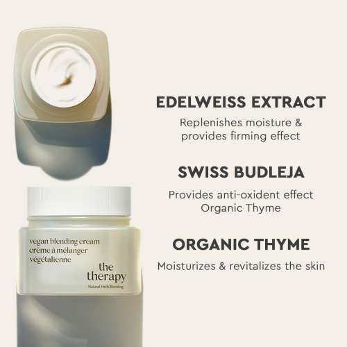 The Face Shop: The Therapy Vegan Blending Cream - 60ml