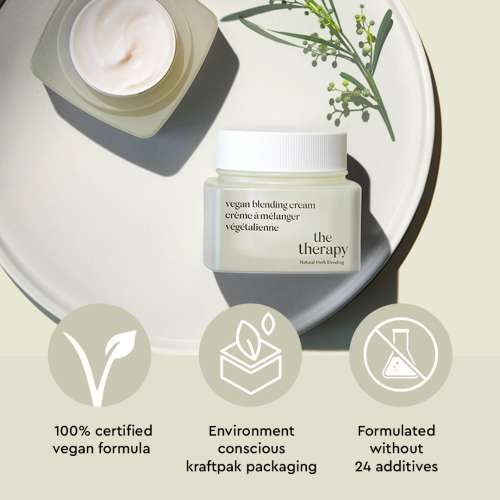The Face Shop: The Therapy Vegan Blending Cream - 60ml