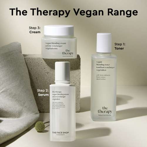 The Face Shop: The Therapy Vegan Blending Cream - 60ml