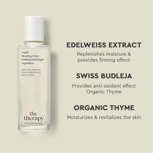 The Face Shop: The Therapy Vegan Blending Toner - 180ml The Face Shop: The Therapy Vegan Blending Toner - 180ml