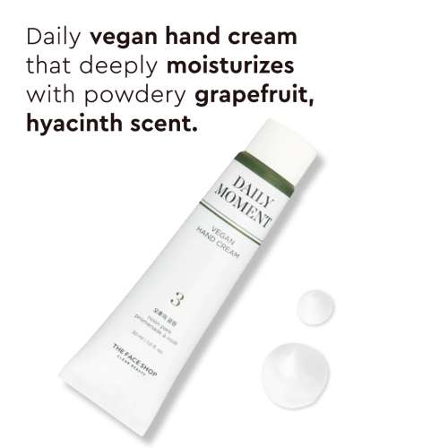 The Face Shop: Daily Moment Vegan Hand Cream - Noon Park - 30ml