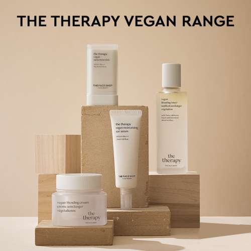 The Face Shop: The Therapy Vegan Moisturizing Sun Serum - 50ml