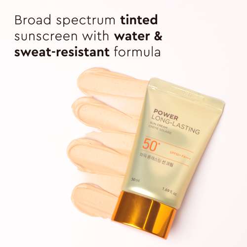 The Face Shop: Power Long-Lasting Suncream SPF50+ Pa+++ - 50ml