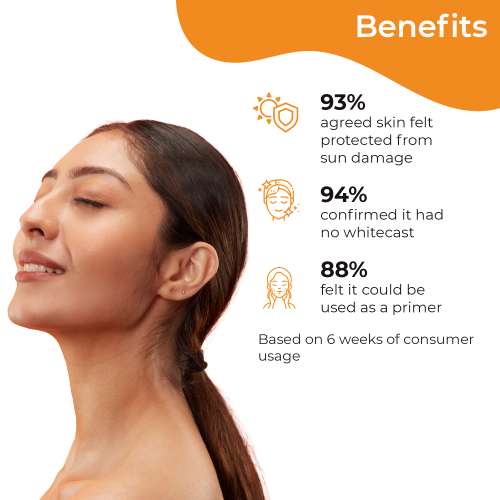 Pilgrim: Vitamin C Invisible Sunscreen SPF 50 PA+++ - 45ml