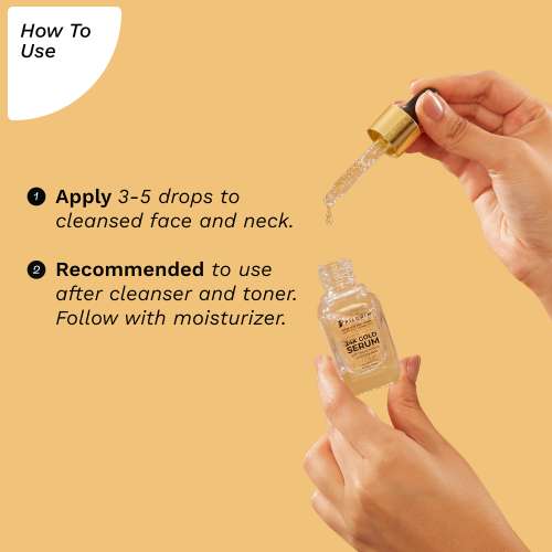 Pilgrim: 24K Gold Face Serum - 20ml