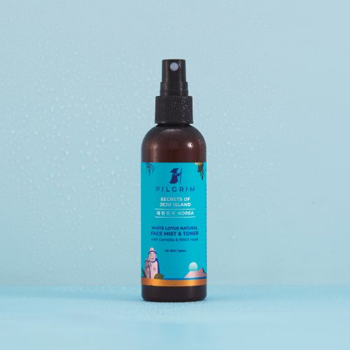 Pilgrim: White Lotus Natural Face Mist & Toner with Camellia & Witch Hazel - 100ml
