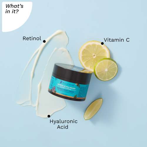 Pilgrim: Retinol Anti Aging Night Cream - 50gm