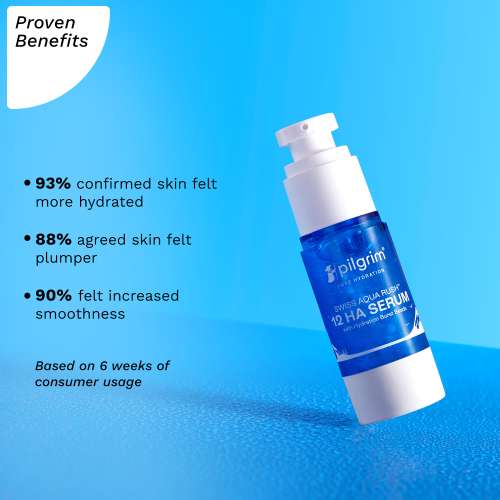 Pilgrim: Swiss Aqua Rush 12 HA Serum - 30ml