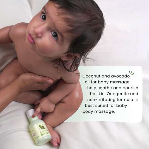 Plum: Baby Plum Avocado Baby Massage Oil