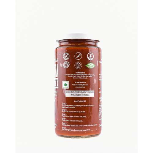 The Gourmet Jar: Arrabbiata Pasta Sauce - 390gm
