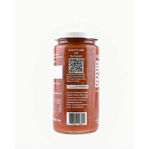 The Gourmet Jar: Classic Pizza Sauce - 390gm