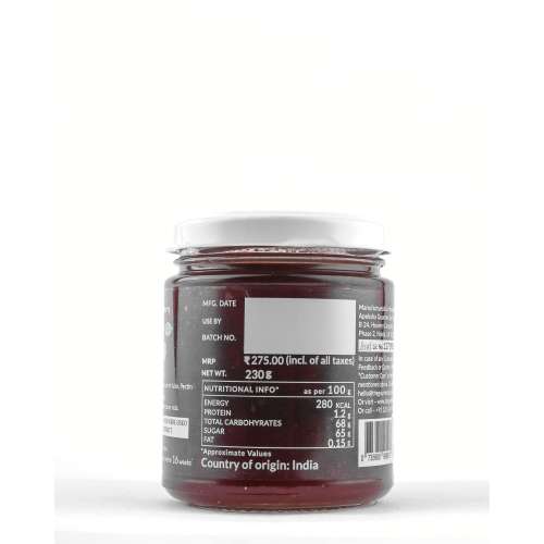 The Gourmet Jar: Strawberry Preserve - 230gm